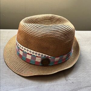 Billabong Paper Fedora with Billabong Logo on Band